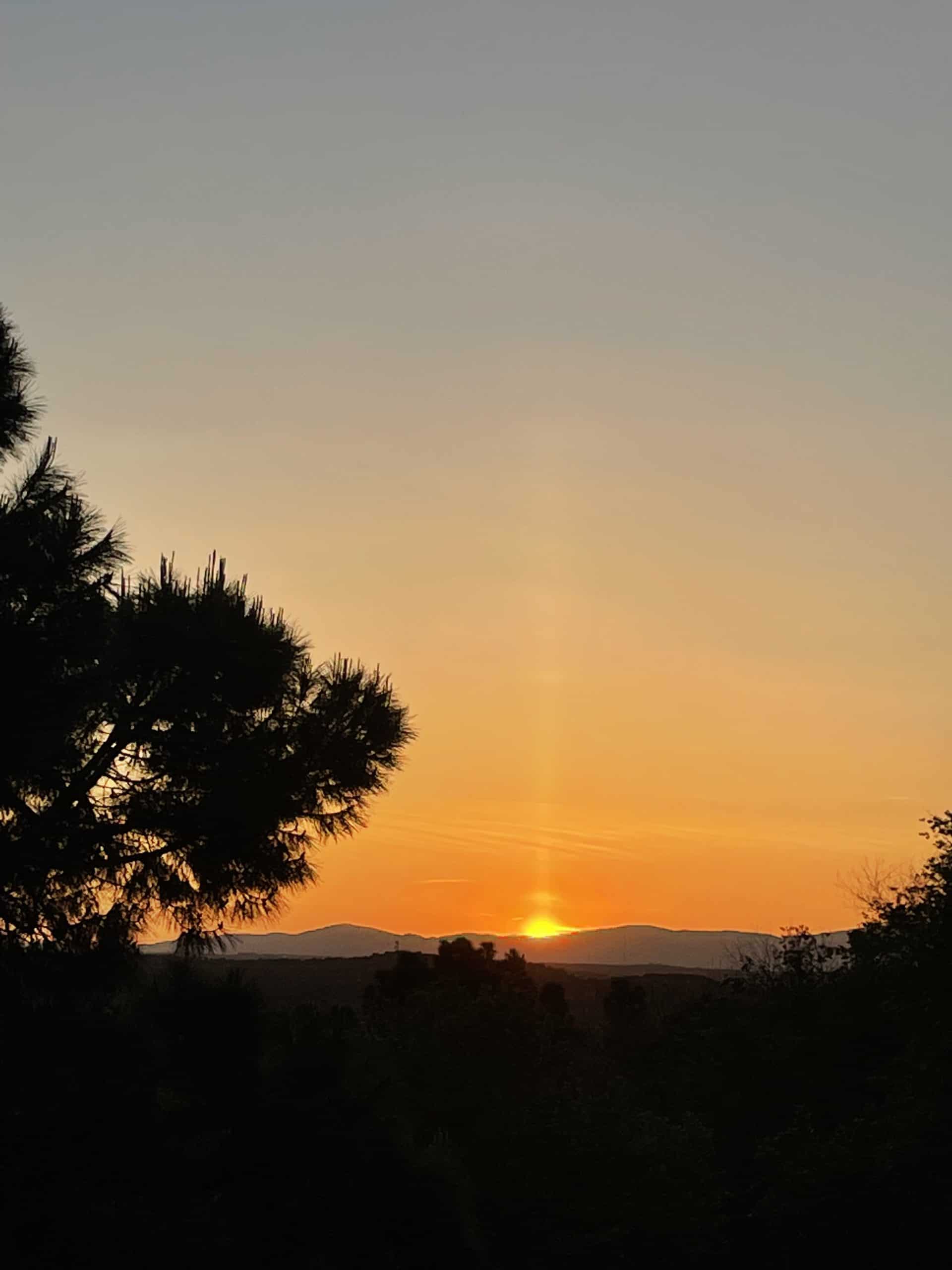 non-touristy things to do in Madrid Sunset at Templo de Debod in Madrid, Spain